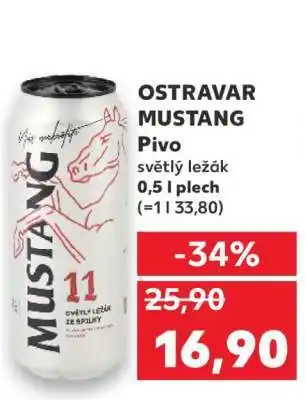 Kaufland OSTRAVAR MUSTANG nabídka