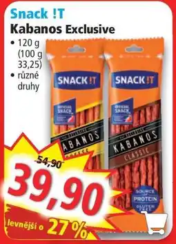 Norma Snack !T Kabanos Exclusive nabídka