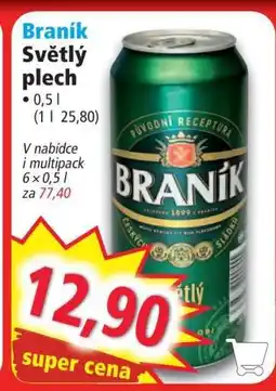 Norma Braník Světlý plech nabídka