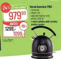 Globus Varná konvice 17BC nabídka