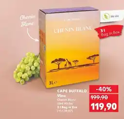 Kaufland CAPE BUFFALO Víno nabídka