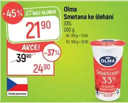 Globus Olma Smetana ke šlehání nabídka