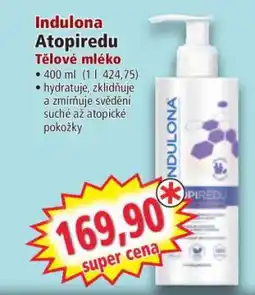 Norma Indulona Atopiredu Tělové mléko nabídka