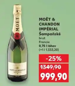 Kaufland Möet & Chandon Imperial nabídka