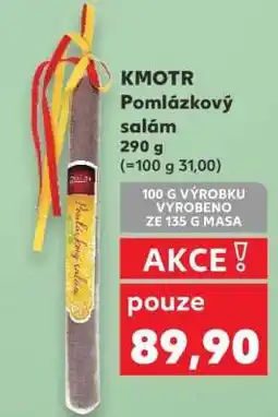 Kaufland KMOTR Pomlázkový salám nabídka