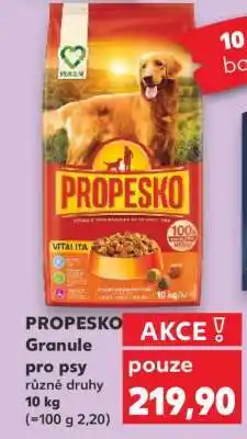 Kaufland Propesko granule pro psy nabídka
