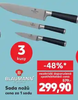 Kaufland Blaumann Sada nožů nabídka