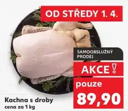 Kaufland KACHNA S DROBY nabídka