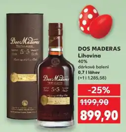 Kaufland DOS MADERAS Lihovina nabídka