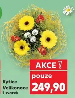 Kaufland Kytice Velikonoce nabídka