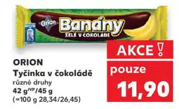 Kaufland ORION Tyčinka v čokoládě nabídka