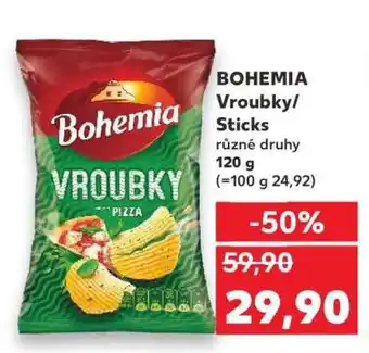 Kaufland BOHEMIA Vroubky / Sticks nabídka