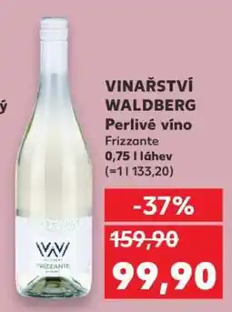 Kaufland VINAŘSTVÍ WALDBERG Perlivé víno nabídka