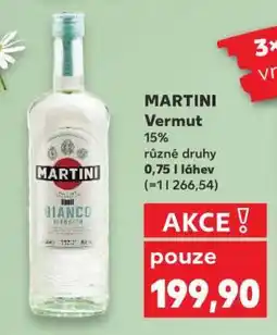 Kaufland Martini Vermut nabídka
