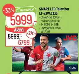 Globus SMART LED televizor LT-43VA3335 nabídka