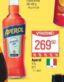 Globus Aperol nabídka