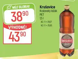 Globus Krušovice Královský ležák PET 1,5 l nabídka
