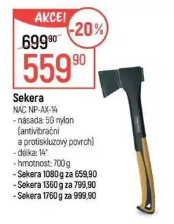Globus Sekera NAC NP-AX-14 nabídka