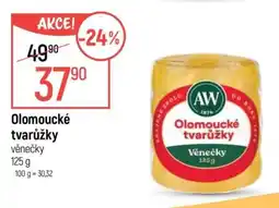 Globus Olomoucké tvarůžky – věnečky nabídka