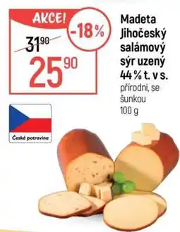 Globus Madeta Jihočeský salámový sýr uzený 44 % t. v s nabídka