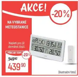 Globus Vybrané meteostanice nabídka