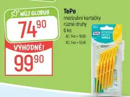 Globus TePe mezizubní kartáčky různé druhy 6 ks nabídka