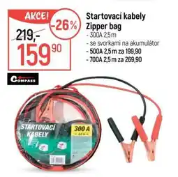 Globus Startovací kabely Zipper bag nabídka