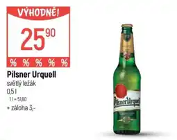 Globus Pilsner Urquell nabídka