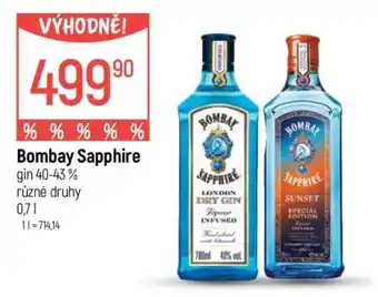 Globus Bombay Sapphire nabídka