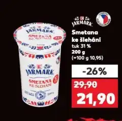 Kaufland Smetana ke šlehání nabídka