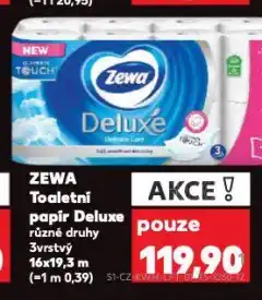Kaufland Zewa toaletní papír nabídka