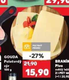 Kaufland Gouda sýr nabídka