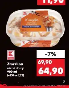 Kaufland Zmrzlina nabídka