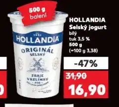 Kaufland Hollandia selský jogurt nabídka