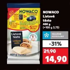 Kaufland Nowaco listové těsto nabídka