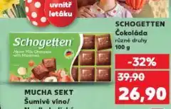 Kaufland Schogetten čokoláda nabídka