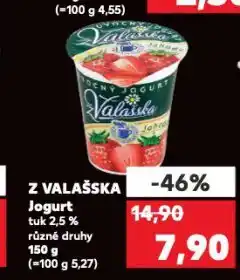 Kaufland Jogurt z valašska nabídka