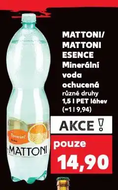 Kaufland Mattoni esence nabídka