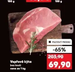 Kaufland Vepřová kýta nabídka