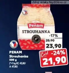 Kaufland Penam strouhanka nabídka