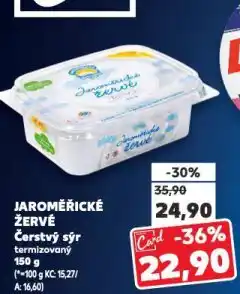 Kaufland Jaroměřické žervé nabídka