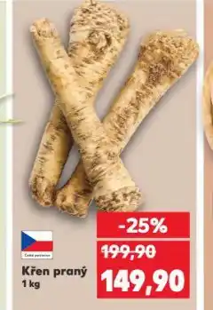 Kaufland Křen praný nabídka