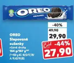 Kaufland Oreo slepované sušenky nabídka