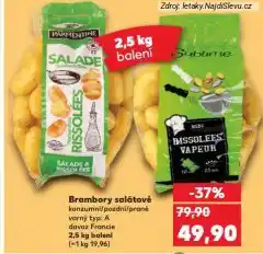 Kaufland Brambory salátové nabídka