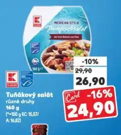 Kaufland Tuňákový salát nabídka