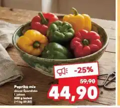 Kaufland Paprika mix nabídka