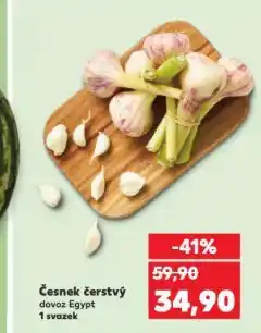 Kaufland Česnek čerstvý nabídka