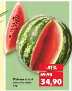 Kaufland Meloun vodní nabídka