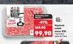 Kaufland Vepřové mleté maso nabídka