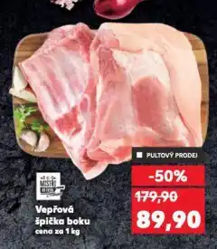 Kaufland Vepřová špička boku nabídka